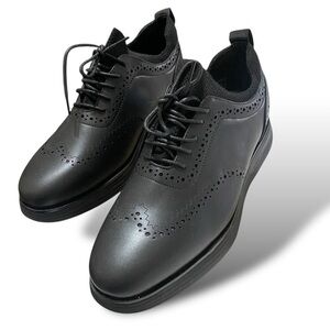 Bruno Marc Maxflex Wingtip Brogue Oxford Casual Shoes Mens 8.5 Business Casual